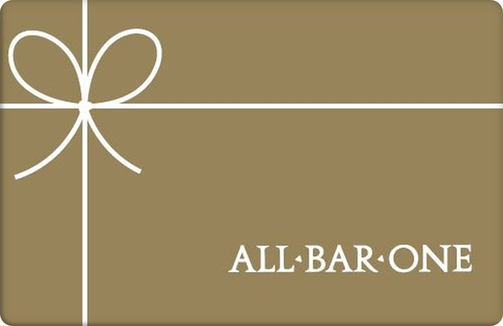 All Bar One Gift Card