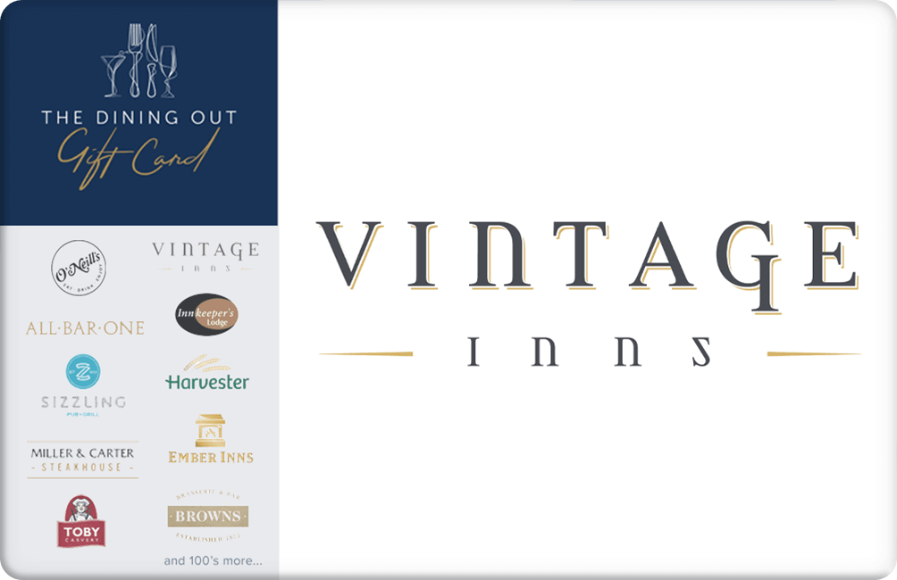 Vintage Inns Gift Card | at Giftcard.co.uk