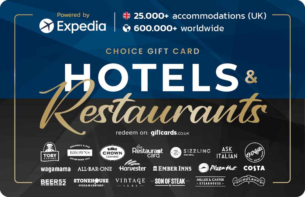 Hotels & Restaurants Gift Card