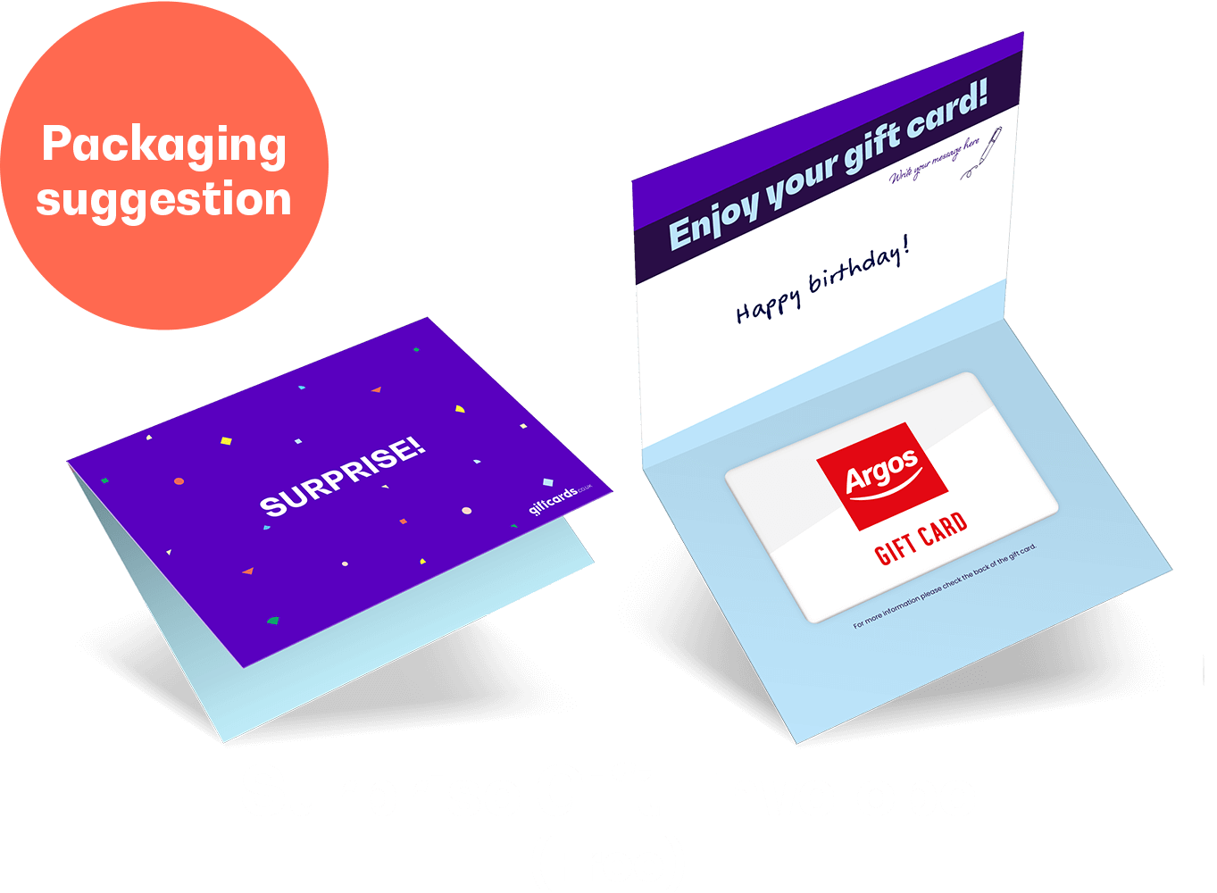 Wrapper Argos Gift Card 