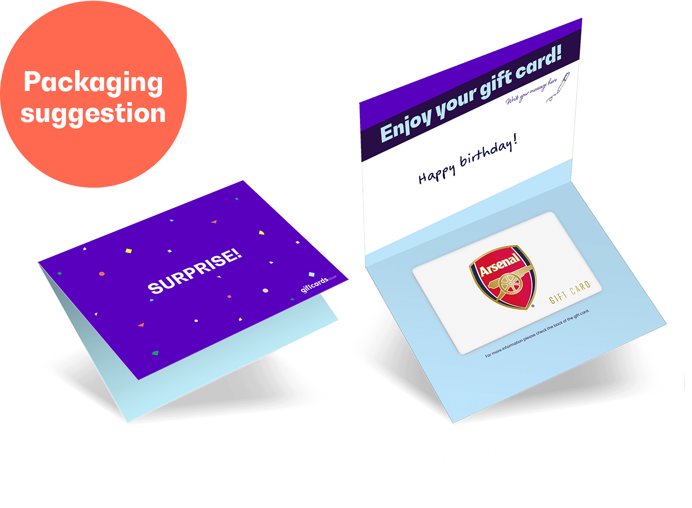 Wrapper Arsenal Football Club Gift Card