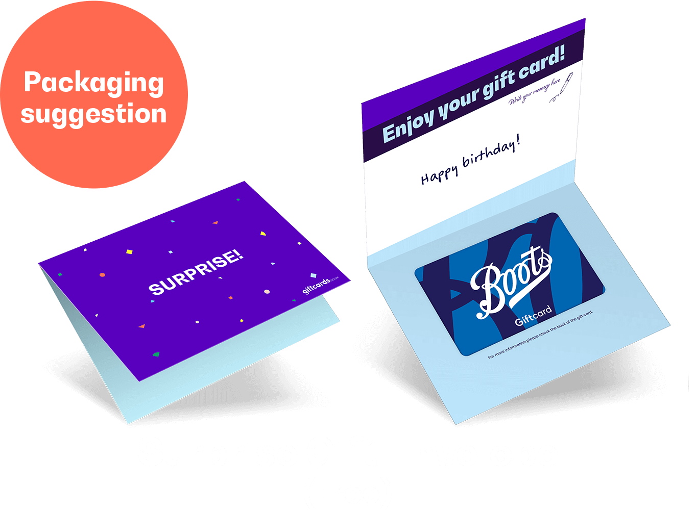 Wrapper Boots Gift Card