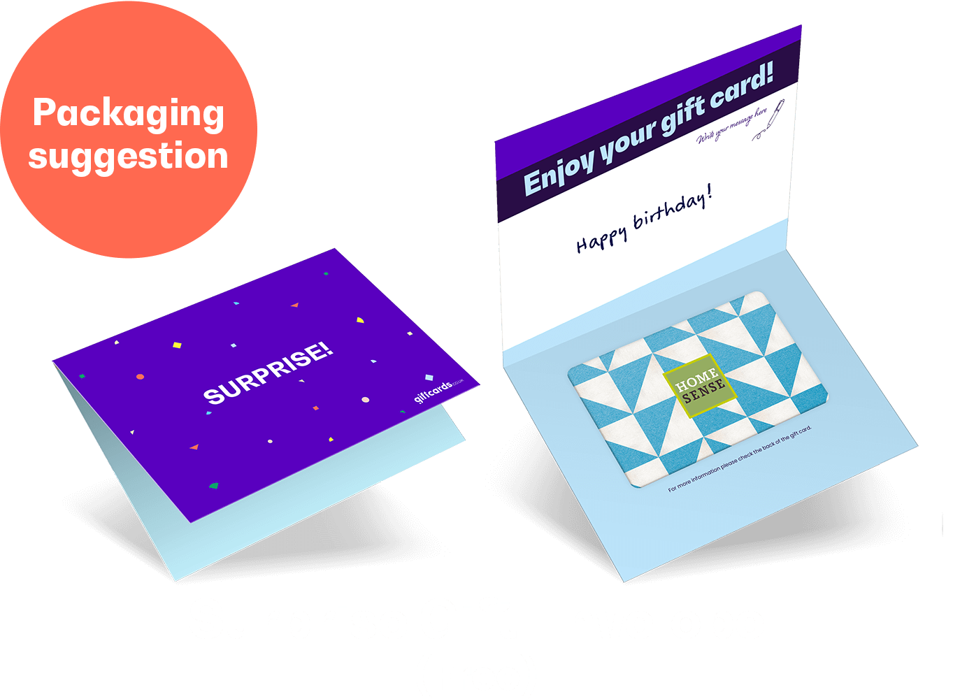 Wrapper Homesense Gift Card 