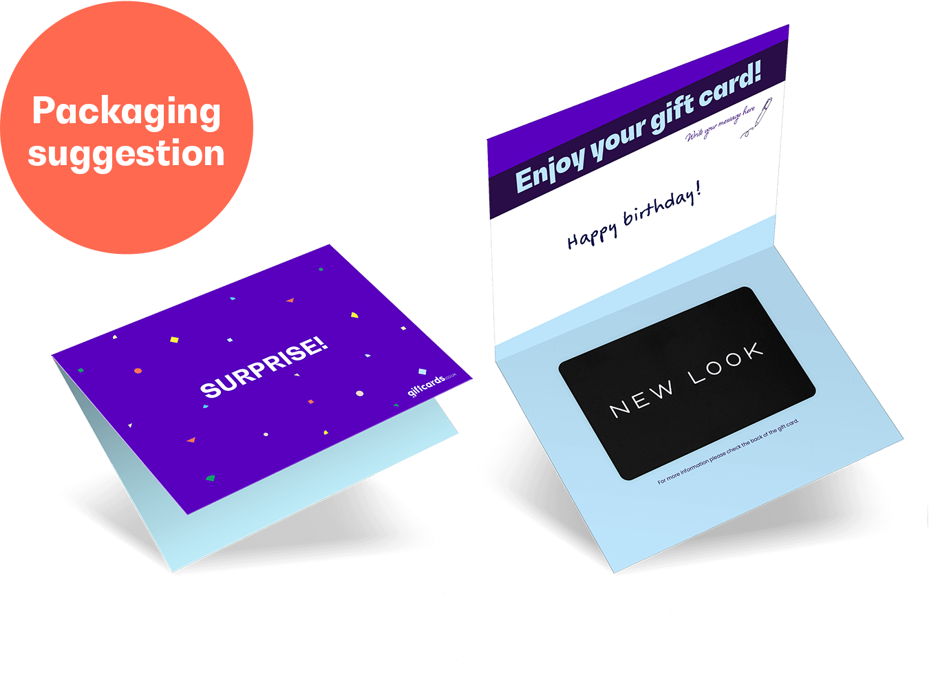 Wrapper New Look Gift Card