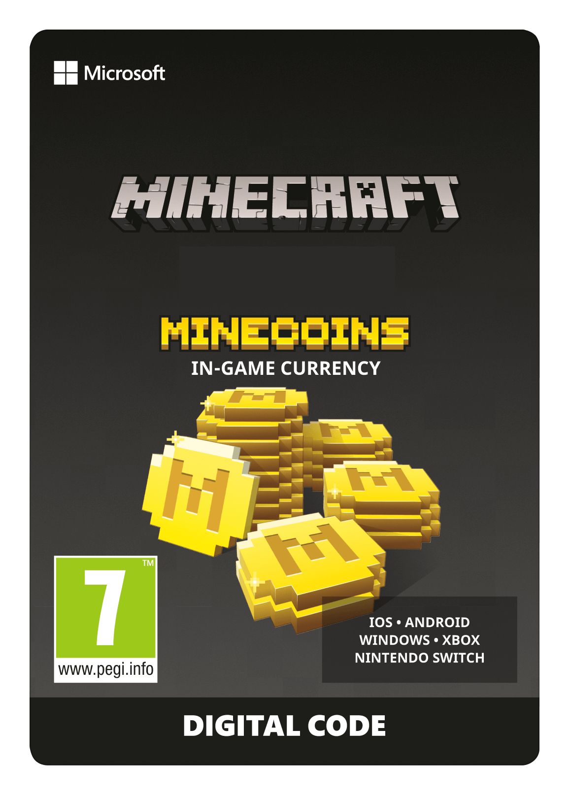 Minecraft Minecoins Gift Card 